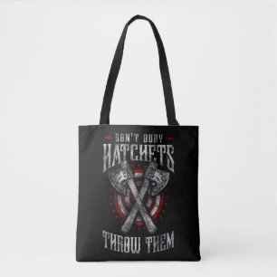 Bolsa Tote Aroma de Hatchet Não enterrar chapéus