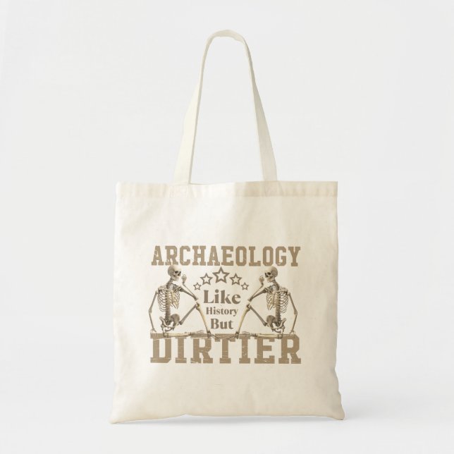 Bolsa Tote Arqueologia Como História, Mas Estranha (Frente)