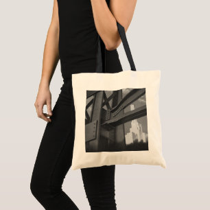 Bolsa Tote Arquitetura de arranha-céu de construção de aço vi