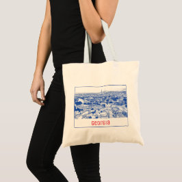 Bolsa Tote Arquitetura de rua Tbilisi Georgia Cityscape