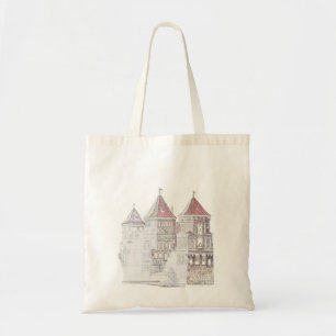 Bolsa Tote Arquitetura do Castelo Mir da Bielorrússia