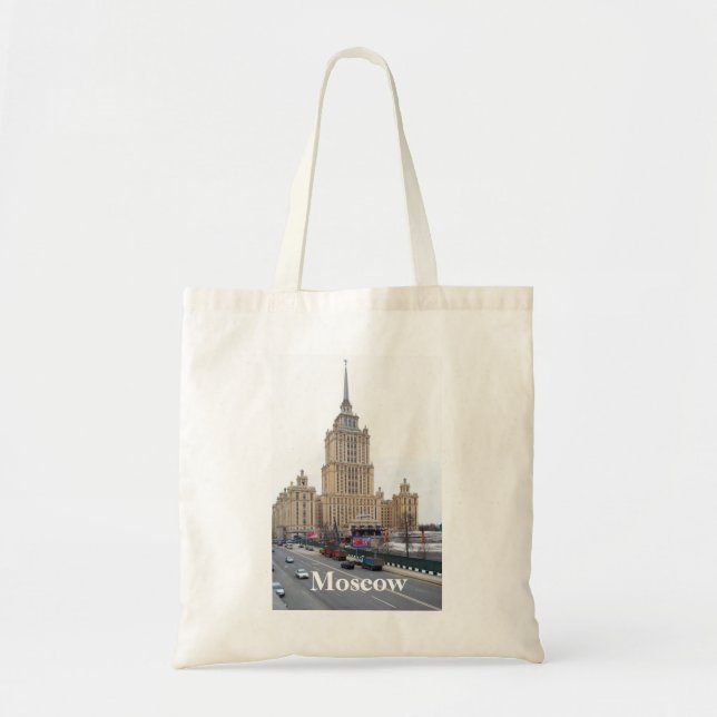 Bolsa Tote Arranha-céu de Moscou (Frente)