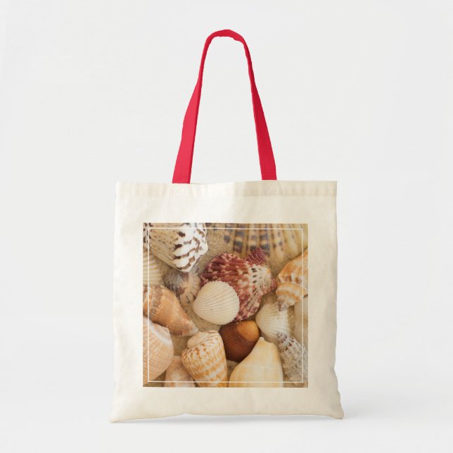 Bolsa Tote Arranjo do Seashell (Frente)