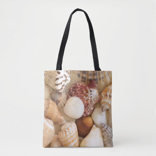 Bolsa Tote Arranjo do Seashell (Frente)