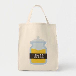 Bolsa Tote Arroz amarelo tumérico