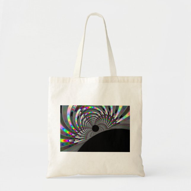 Bolsa Tote Art Deco Fractal (Frente)