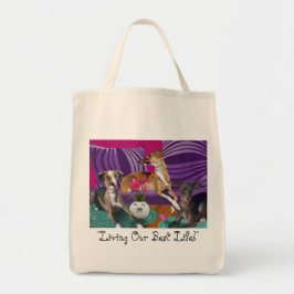 Bolsa Tote Art Deco Greyhound tote bag
