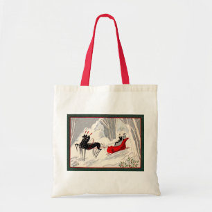 Bolsa Tote Art Deco Sleigh Ride