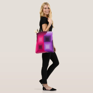 Bolsa Tote Art Deco Squares