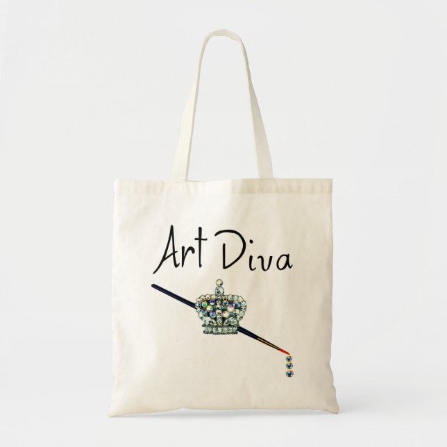 Bolsa Tote "Art Diva" Tote Bag (Frente)