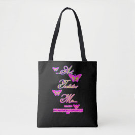 Bolsa Tote Art Imitates Me - Fuschia Bliss