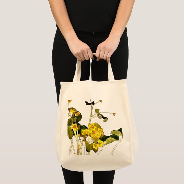 Bolsa Tote Art Nouveau Buttercups (Frente (produto))