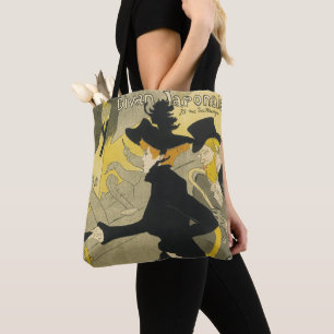 Bolsa Tote Art Nouveau, Divan Japonais de Toulouse Lautrec