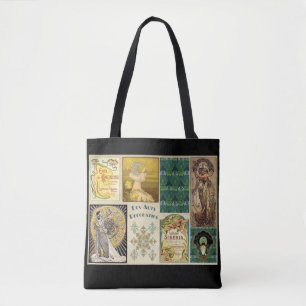 Bolsa Tote Art nouveau mulheres publicitárias