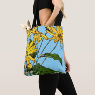 Bolsa Tote Art Nouveau Sunflower