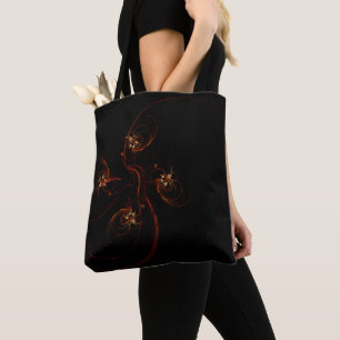 Bolsa Tote Arte abstrata modernista minimalista fora das trev