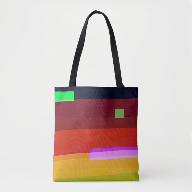 Bolsa Tote Arte Abstrato (Frente)