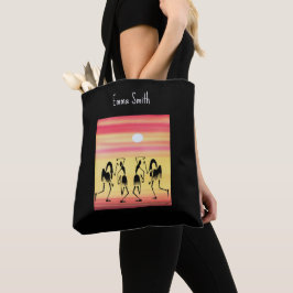 Bolsa Tote Arte Africana, Bela Dança de Quebra do Dia Sunny