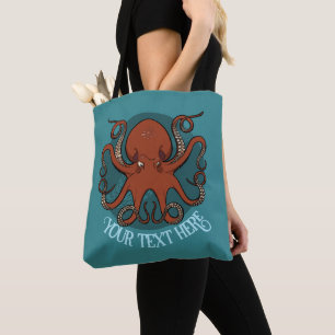 Bolsa Tote Arte Alternativa de Polvo Adicione Seu Texto Desig