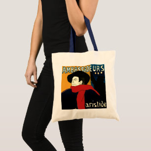 Bolsa Tote Arte Antiga Arte Nova Embaixadores, Toulouse Lautr