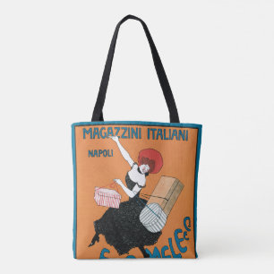 Bolsa Tote Arte Antiga Arte Nova Magazzini Italiani por Capie