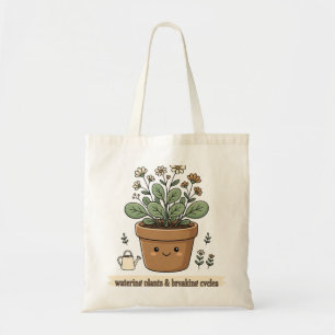 Bolsa Tote Arte Botânico Retro Fofo