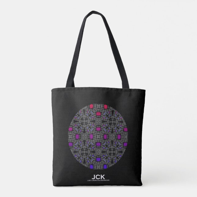 Bolsa Tote Arte caleidoscópica de 13 (Verso)