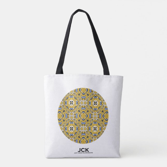 Bolsa Tote Arte caleidoscópica do volume 11 37 (Verso)