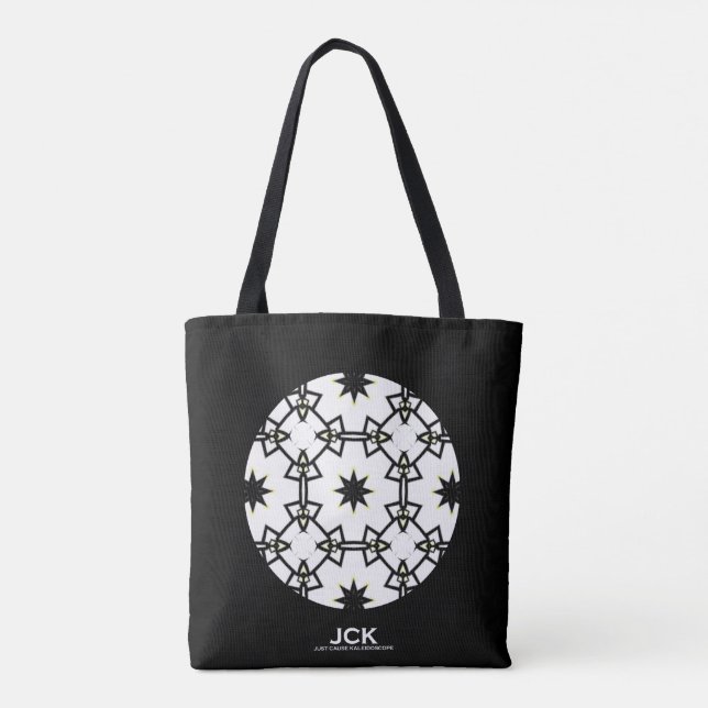 Bolsa Tote Arte caleidoscópica do Volume 16 (Verso)