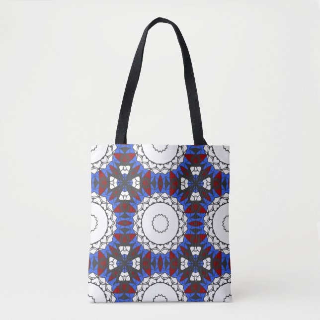 Bolsa Tote Arte caleidoscópica do volume 40 (Frente)