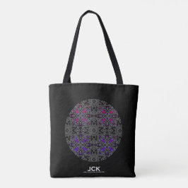 Bolsa Tote Arte caleidoscópica do volume treze