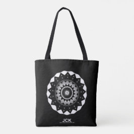 Bolsa Tote Arte caleidoscópica do volume um nove