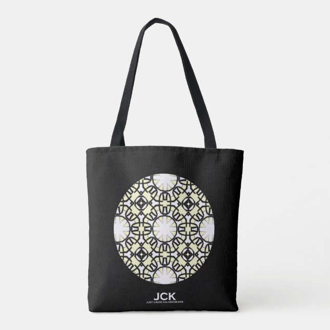 Bolsa Tote Arte caleidoscópica do volume um sete (Verso)