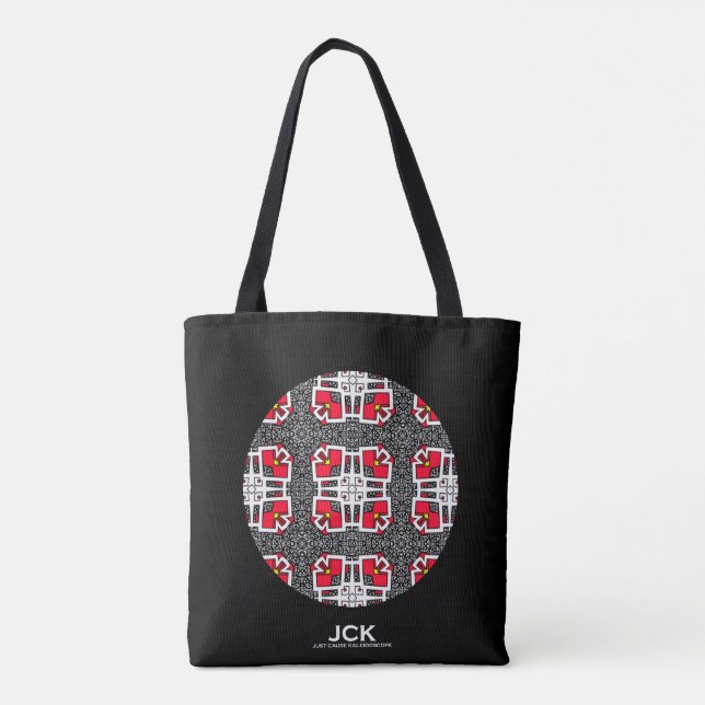 Bolsa Tote Arte caleidoscópio do volume dezesseis (Verso)