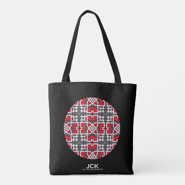 Bolsa Tote Arte caleidoscópio do volume dezesseis (Verso)