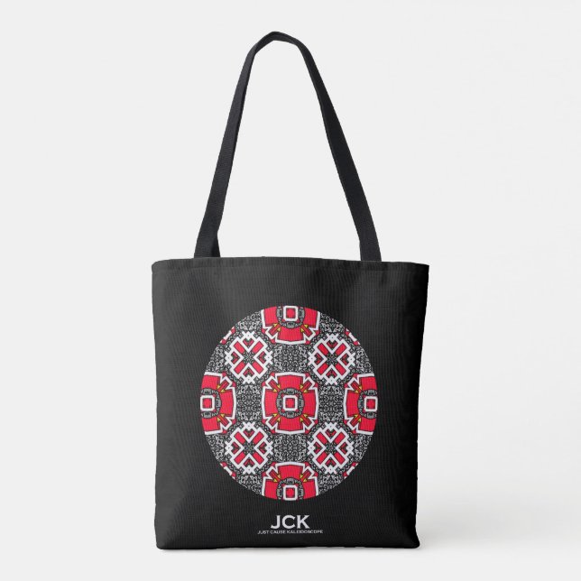 Bolsa Tote Arte caleidoscópio do volume dezesseis (Verso)