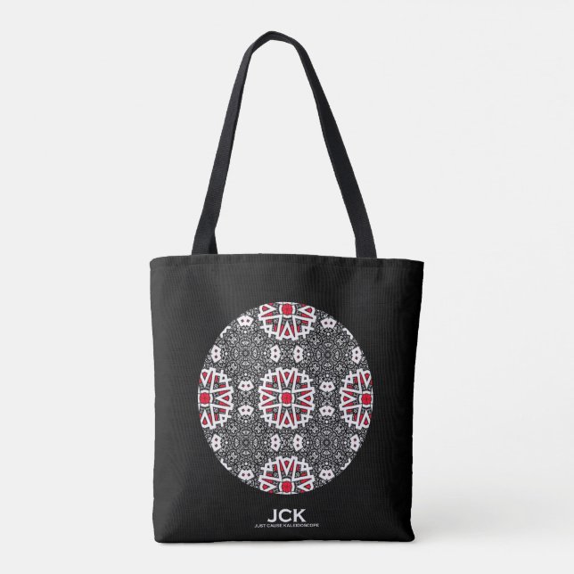 Bolsa Tote Arte caleidoscópio do volume dezesseis nove (Verso)