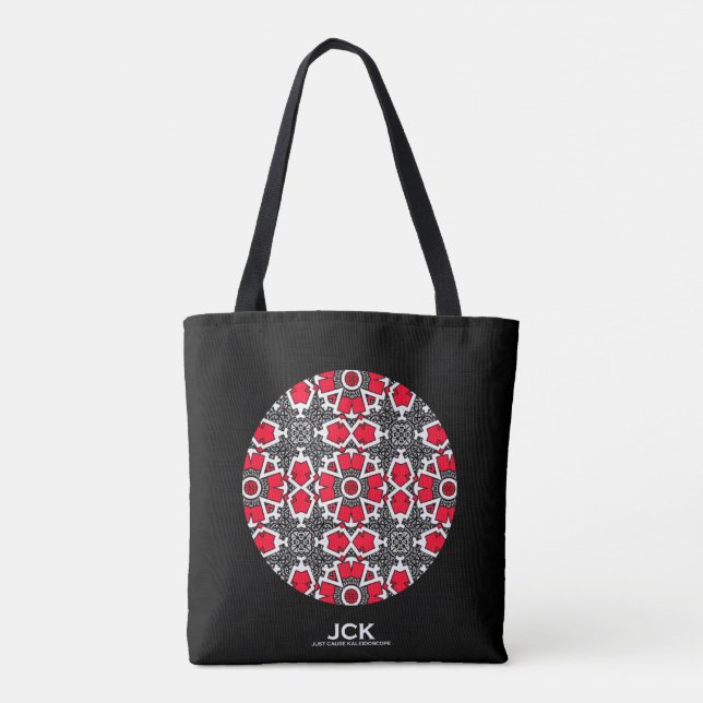 Bolsa Tote Arte caleidoscópio do volume dezesseis oito (Verso)