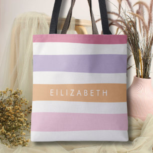 Bolsa Tote Arte Clássica Mínima Colorida de Verão