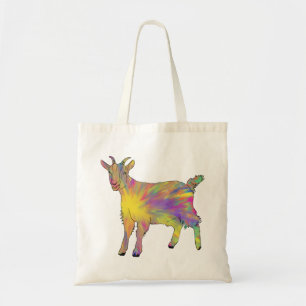 Bolsa Tote Arte colorida do animal de fazenda engraçada da