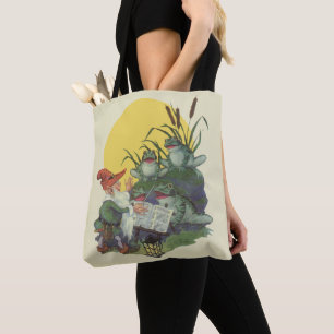 Bolsa Tote Arte da Capa da Revista de Música Vintage, Coro de