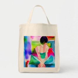 Bolsa Tote Arte da Grocery Tote Bag