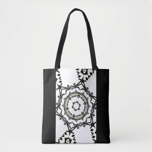 Bolsa Tote Arte de caleidoscópio 1 do Volume 1 (Frente)