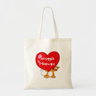Bolsa Tote Arte de Canuca Meowgic Engraçada