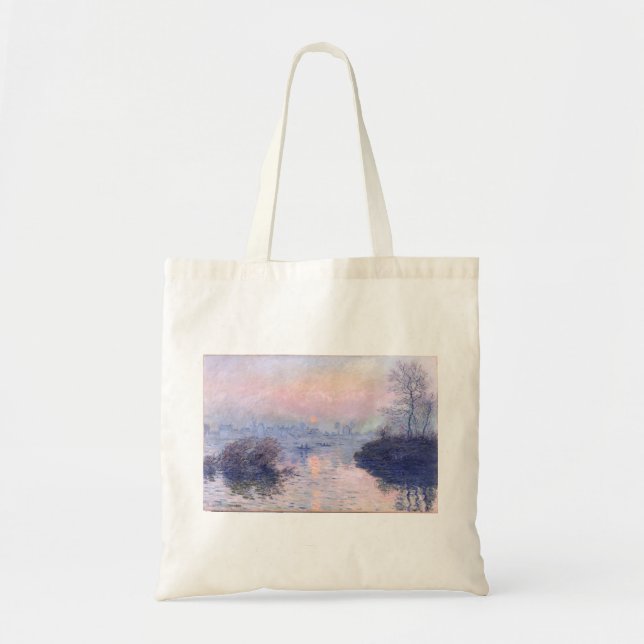 Bolsa Tote Arte de Claude Monet (Frente)