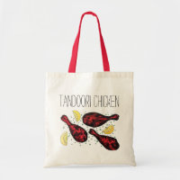 Arte de Comida de frango Indiano Tandoori