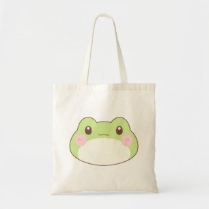 Bolsa Tote Arte de Crianças de Aniversário sapo