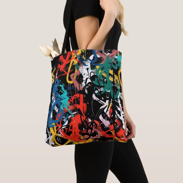 Bolsa Tote Arte de Grafite (Close Up)
