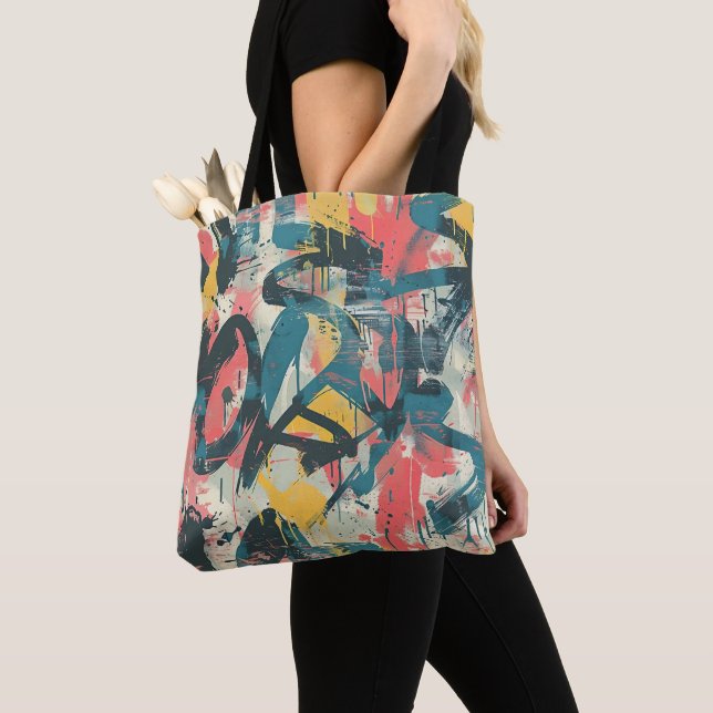 Bolsa Tote Arte de Grafite (Close Up)