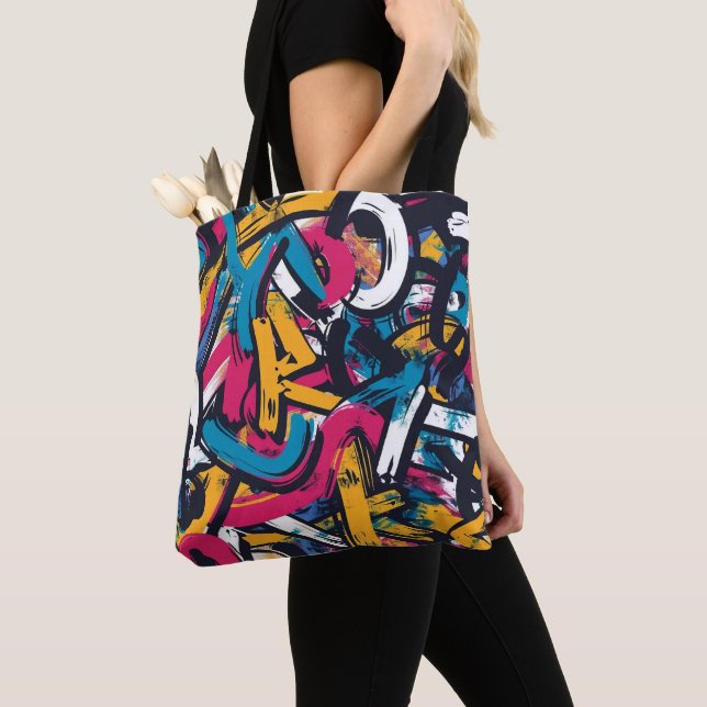 Bolsa Tote Arte de Grafite (Close Up)